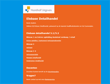 Tablet Screenshot of elobasedetailhandel.noordhoff.nl